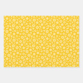 春の虹とドット ラッピングペーパーシート (正面2)