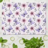 春の蝶の花ギフト   キッチンタオル (折り畳み)