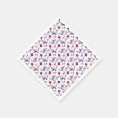 春の蝶の花ギフト スタンダードカクテルナプキン (角)