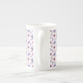 春の蝶の花ギフト ボーンチャイナマグカップ (裏面)