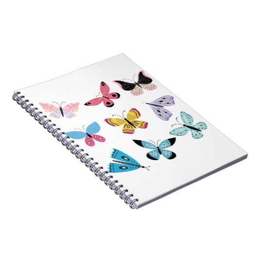 春の蝶 ノートブック (右側)