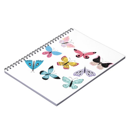 春の蝶 ノートブック (左側)