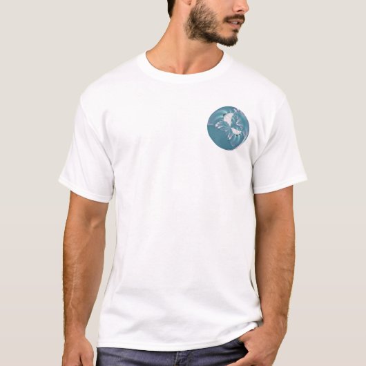 春の蝶 Tシャツ (正面)