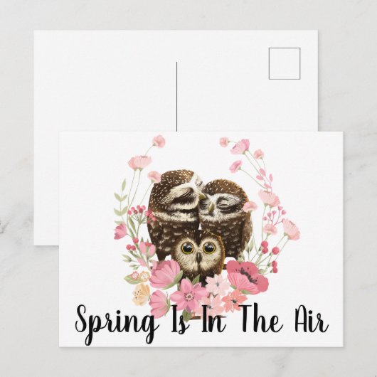 春の訪れ ポストカード (正面/裏面)