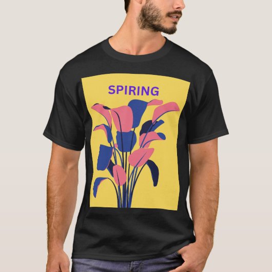 春の訪れ Tシャツ (正面)