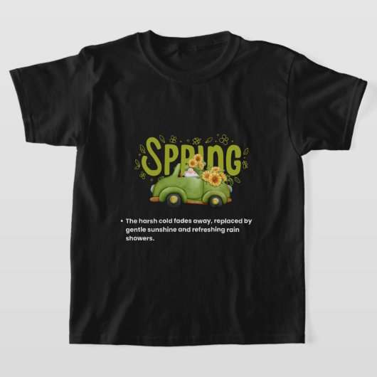 春の訪れ Tシャツ (レイダウン)