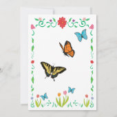 春の試みの招待 招待状 (裏面)