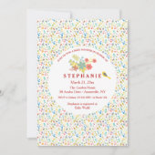 春の誘い 招待状 (正面)