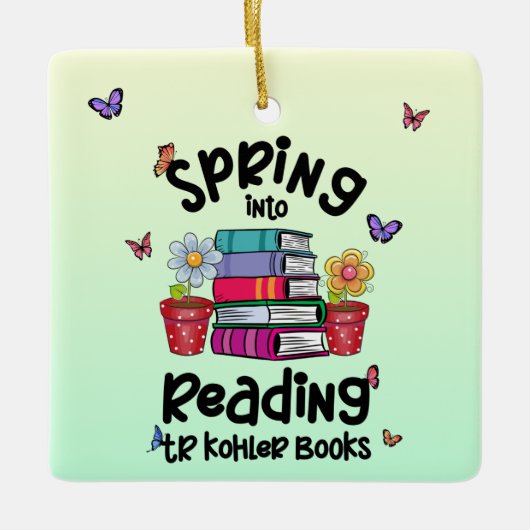 春の読TRコーラーの書籍 セラミックオーナメント (正面)