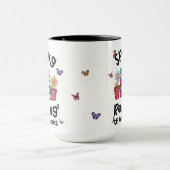 春の読TRコーラーの書籍 マグカップ (中央)