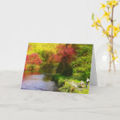 春の謎 – カード (黄色い花)