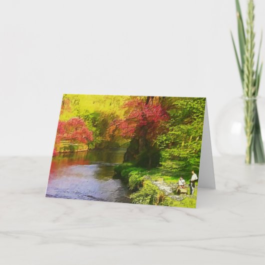 春の謎 – カード (正面)