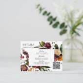 春の豊カラフル結婚かさ エンクロージャーカード (スタンド正面)