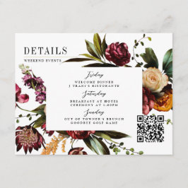 春の豊カラフル結婚かさ エンクロージャーカード