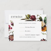 春の豊カラフル結婚かさ 出欠カード (裏面)