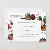 春の豊カラフル結婚かさ 出欠カード (裏面)