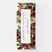 春の豊カラフル結婚かさ 横断幕 (縦)