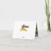 春の赤ちゃんシャワー サンキューカード (裏面)