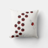 春の道 クッション (正面)