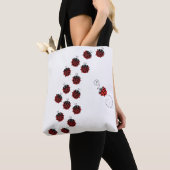 春の道 トートバッグ (クローズアップ)