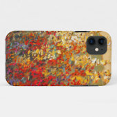 春の野生の花の明るい庭の壁画 Case-Mate iPhoneケース (裏面(横))