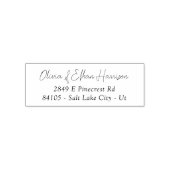 春の野生の花 紫 ピンク 結婚式 セルフインキングスタンプ (デザイン)