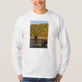 春の釣り レイクスプリングフィールド Tシャツ