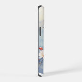 春の開花の木 iPhone 15ケース (右側面)