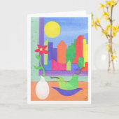 春の間用意して下さい カード (黄色い花)