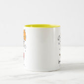 春の雨マグ ツートーンマグカップ (中央)