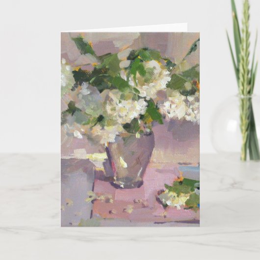 春の雪玉 カード (正面)