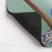 春の青い渦巻の~のmousepad マウスパッド (コーナー)