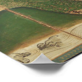 春の風景（日あり） ポスター (角)