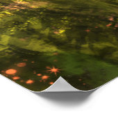 春の風景 – 開花 – オリジナル絵画の ポスター (角)