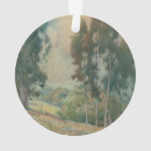 春の風景(1911)穏やかな水彩風景 オーナメント (裏面)