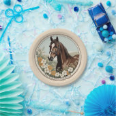 春の馬 ペーパープレート (パーティー)