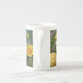 春の魔法イースターエッグの海の花 ボーンチャイナマグカップ (裏面)