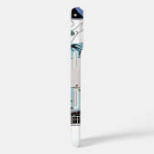 春の鳥と渦巻き/ファッション衣装デザイナー Case-Mate iPhoneケース (裏面 / 右)