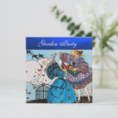 春の鳥の庭パーティー ,ブルーサファイア 招待状 (スタンド正面)