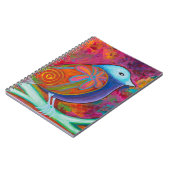 春の鳥 ノートブック (左側)