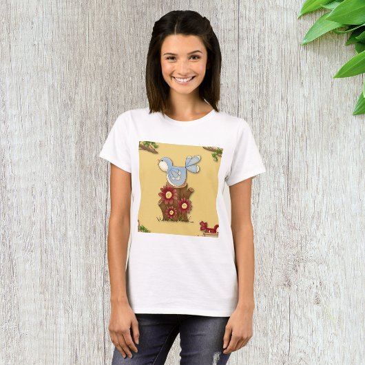 春の鳥 Tシャツ