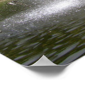 春の鴨池 ポスター (角)