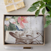 春のDecoupageのティッシュペーパーのパリ 薄葉紙 (ギフト)