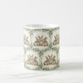 春のFling Sips: Bunny Delight ☕🌼 コーヒーマグカップ (中央)