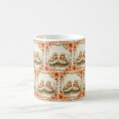 春のFling Sips: Chick-インスパイア Mugs 🌸🐥 コーヒーマグカップ (中央)