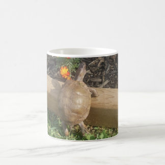 春のPugslyのマグ コーヒーマグカップ