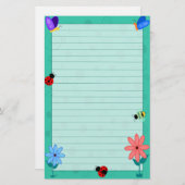 春はここにあります! 便箋 (正面/裏面)