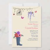 春はここ招待状 招待状 (正面)