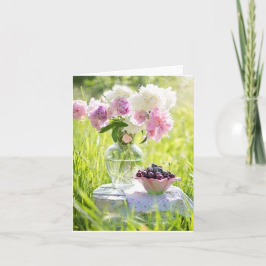 春はこちら カード (正面)