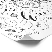 春はこちら ポスター (角)